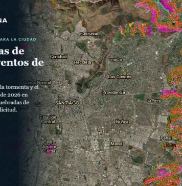¿Por dónde se mueve el agua cuando llueve fuerte? Chileno crea plataforma para entender su recorrido por la ciudad ¿Por dónde se mueve el agua cuando llueve fuerte? Chileno crea plataforma para entender recorrido del agua por la ciudad